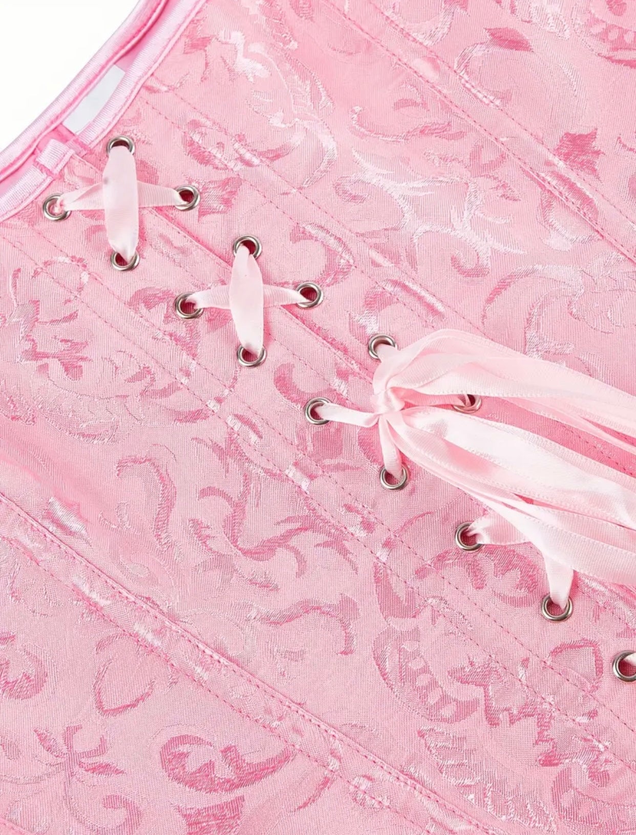 Baroque Jacquard Corset Top | Best Seller |