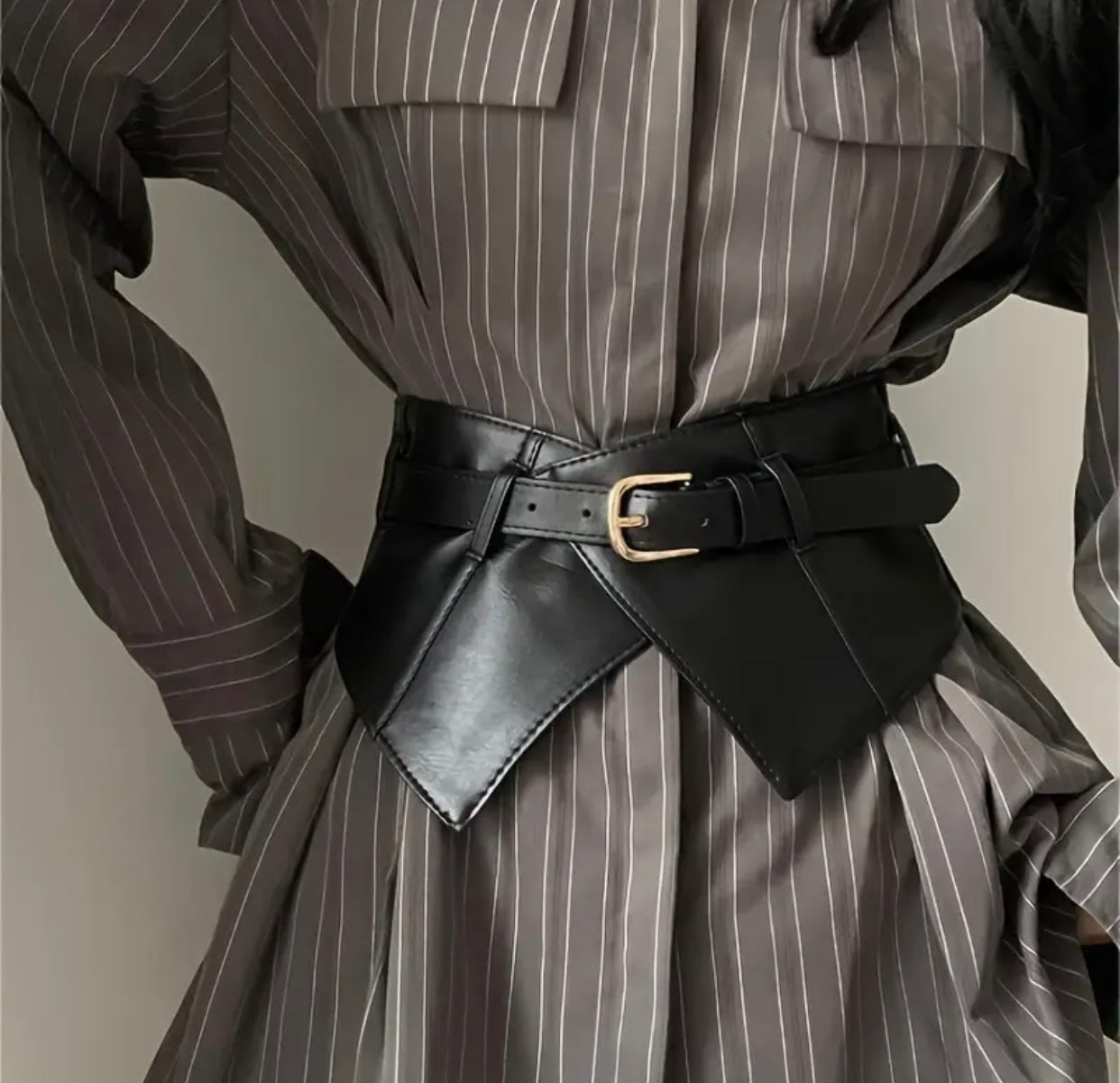 Corset Belt with Buckle