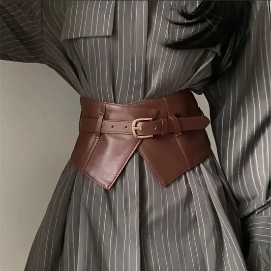 Corset Belt with Buckle