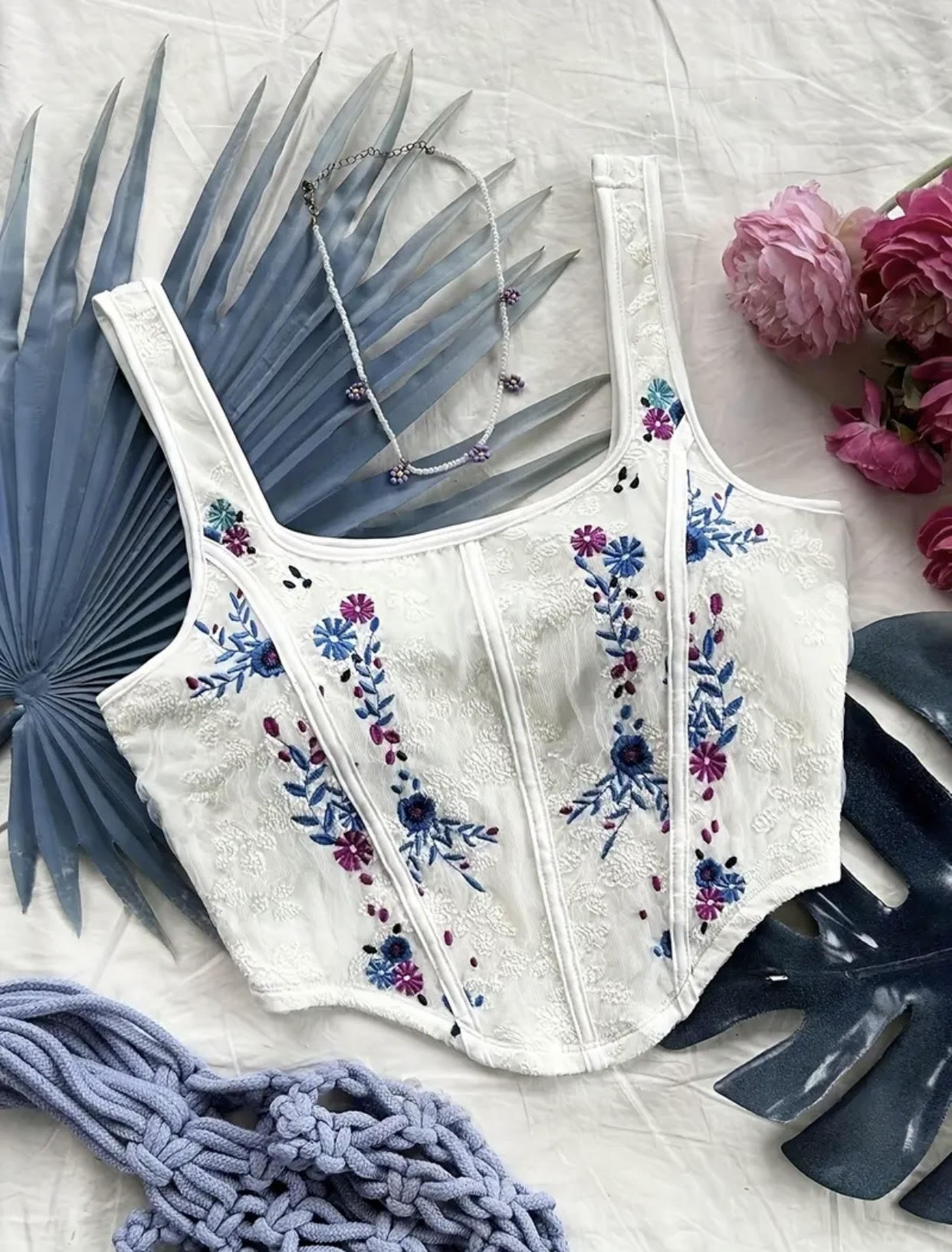 Floral Corset Top | Best Seller |