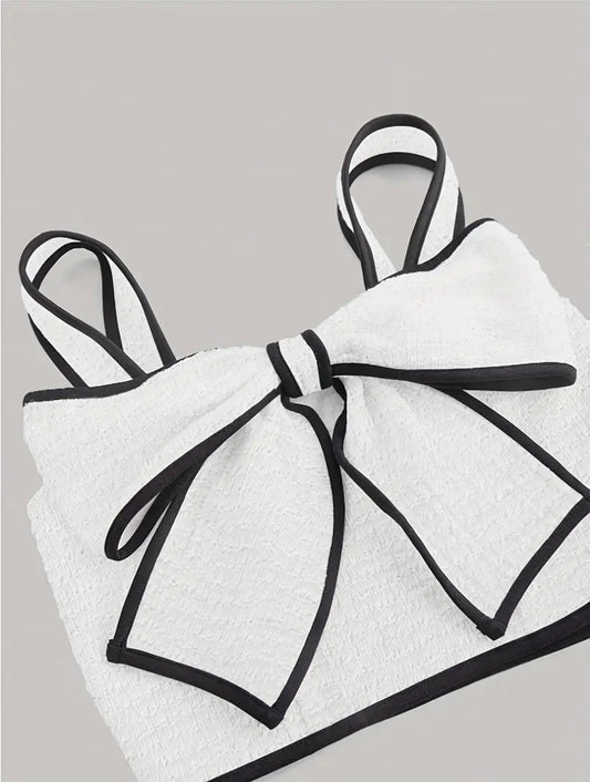 Textured Bow Top
