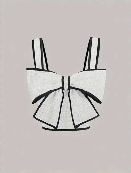 Textured Bow Top