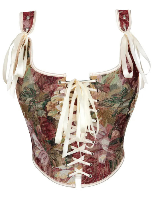 French Jacquard Corset