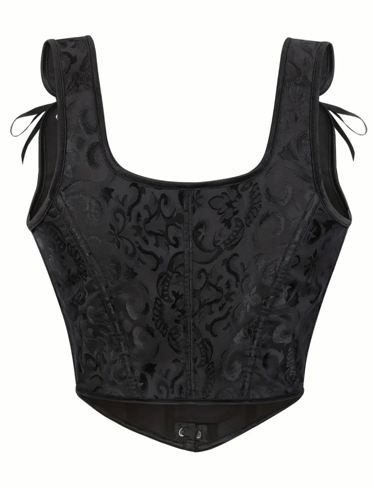 Baroque Jacquard Corset Top | Best Seller |
