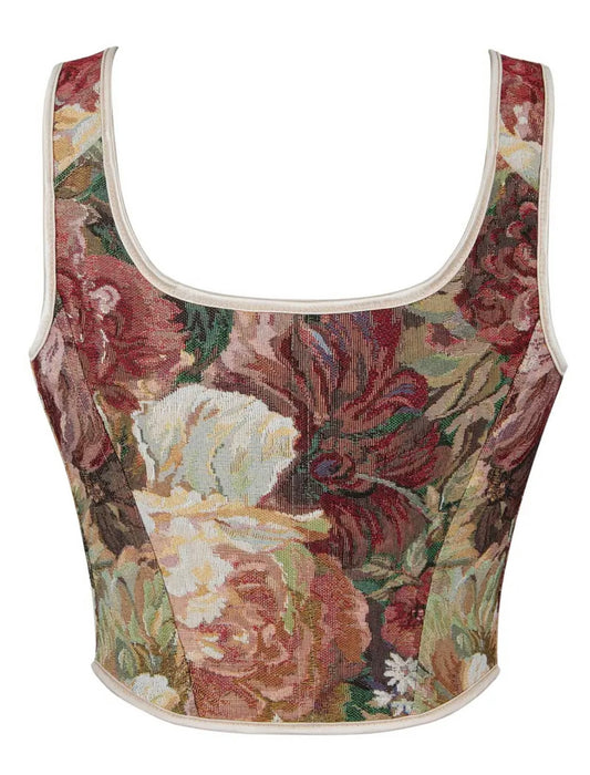 French Jacquard Corset