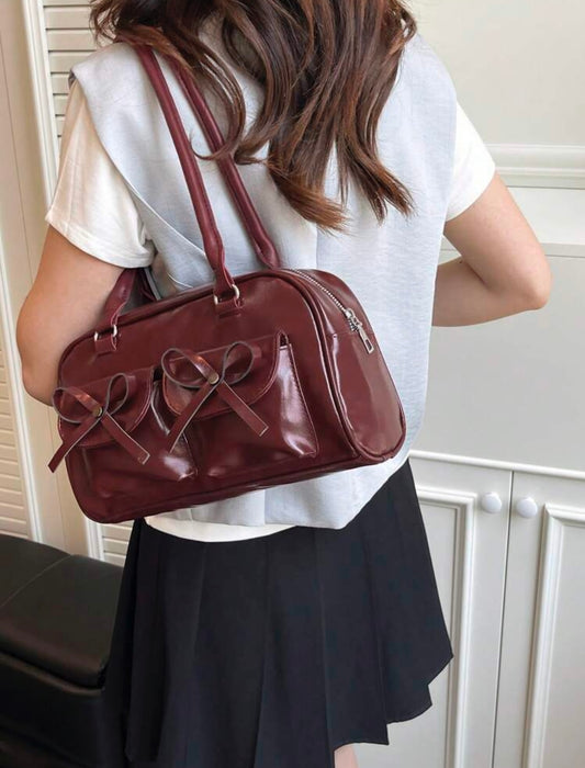 Bow Shoulder Bag | BEST SELLER |