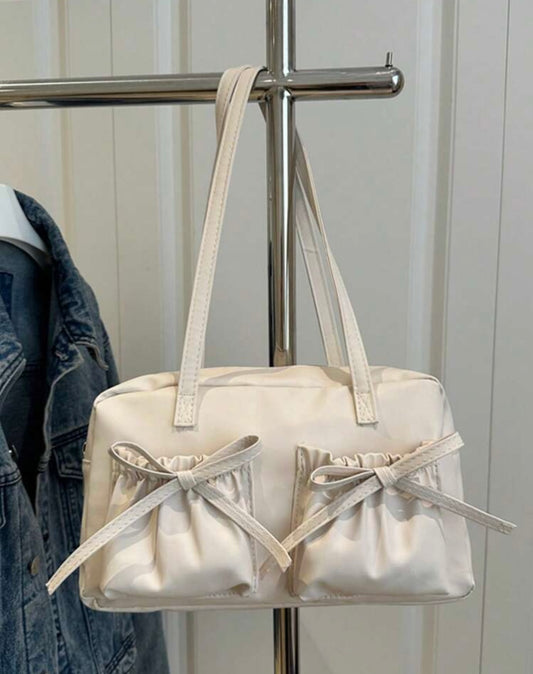 Matte Pocket Bow Bag