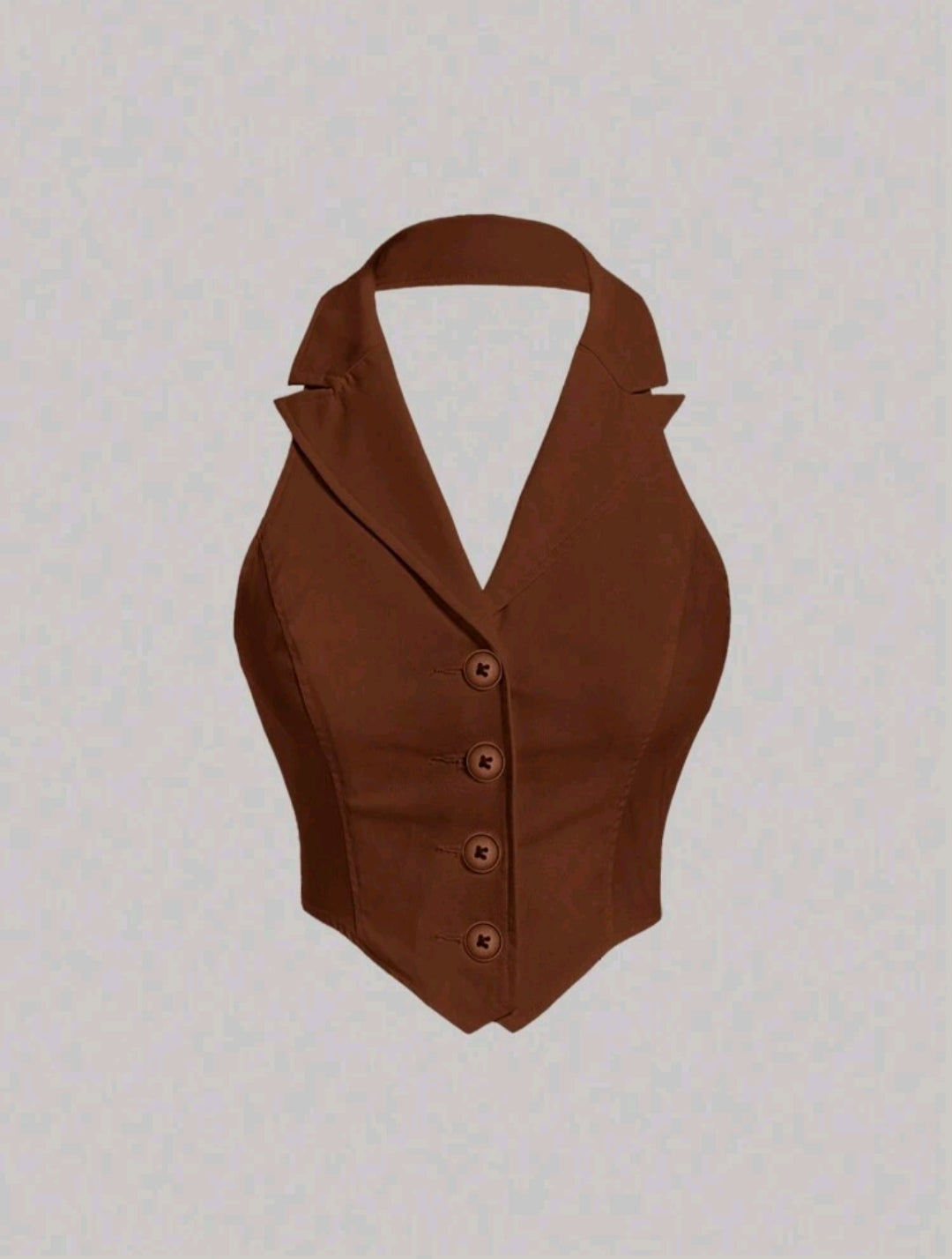 Neutral Backless Vest