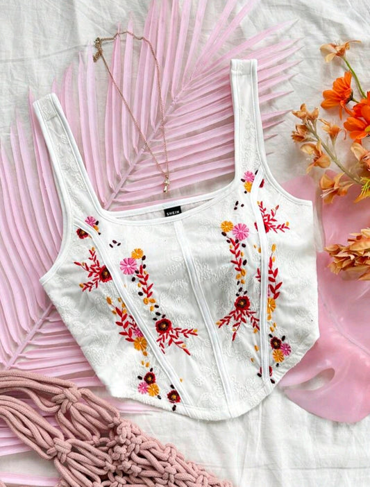 Floral Corset Top | Best Seller |