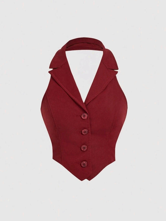 Colorful Backless Vest