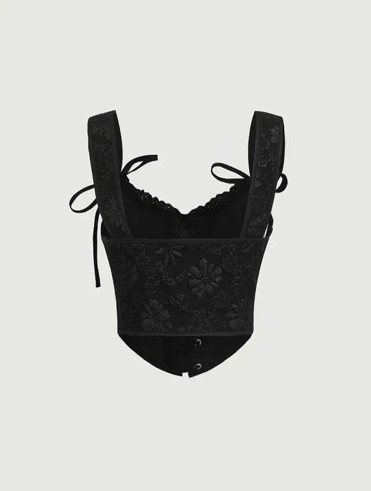 Black Lace Corset Top | BEST SELLER |