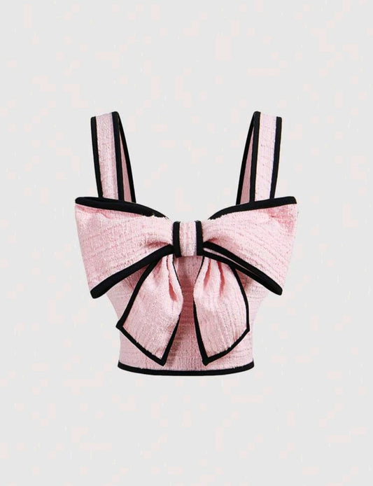 Textured Bow Top