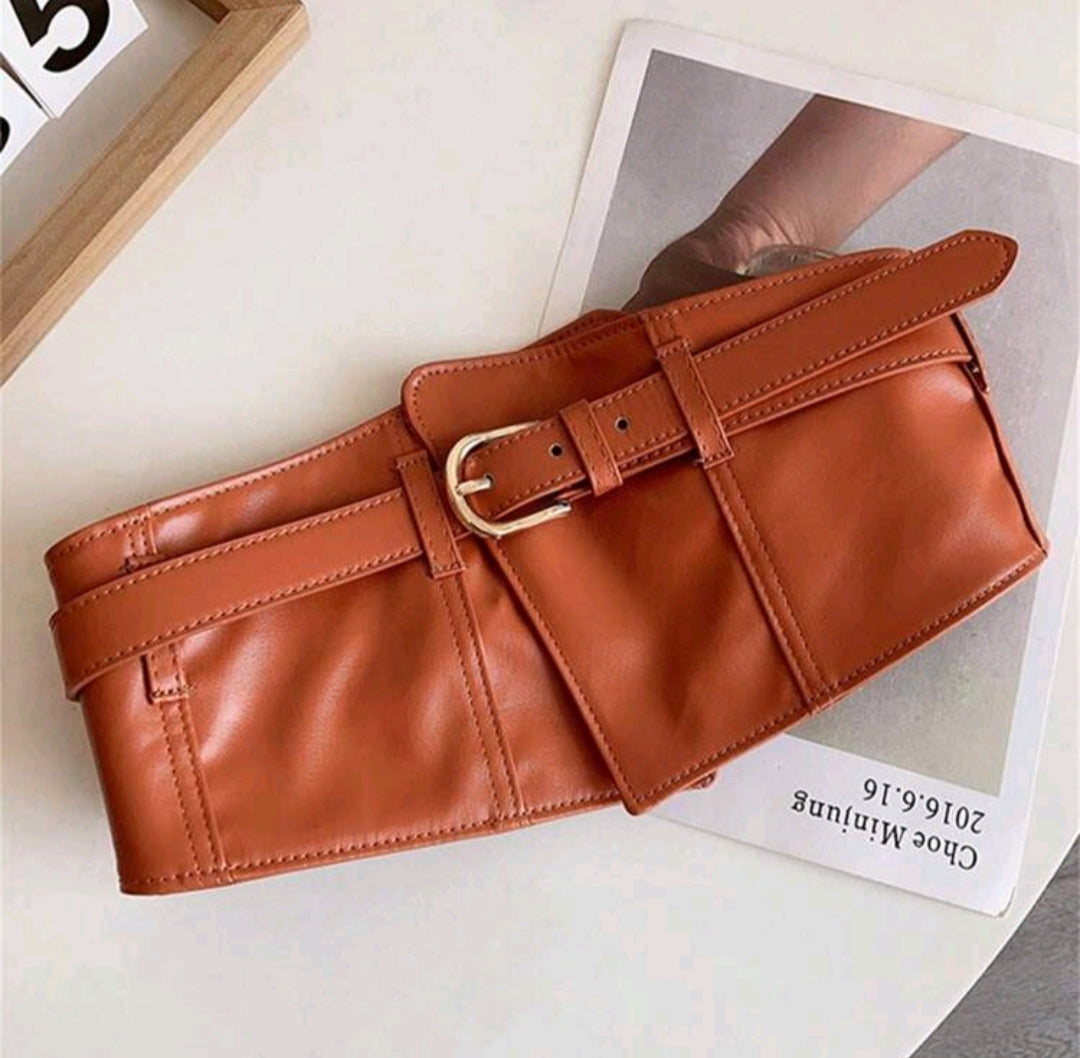 Corset Belt with Buckle