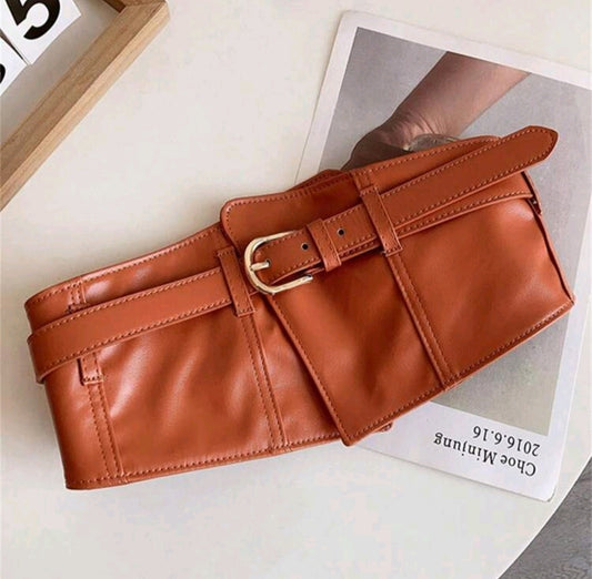 Corset Belt with Buckle