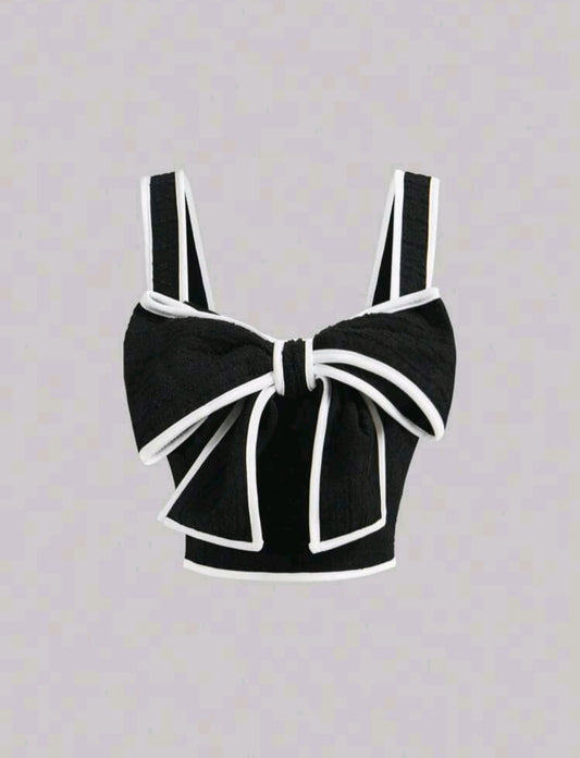 Textured Bow Top