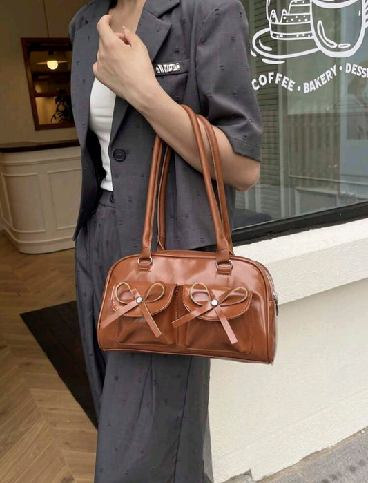 Bow Shoulder Bag | BEST SELLER |