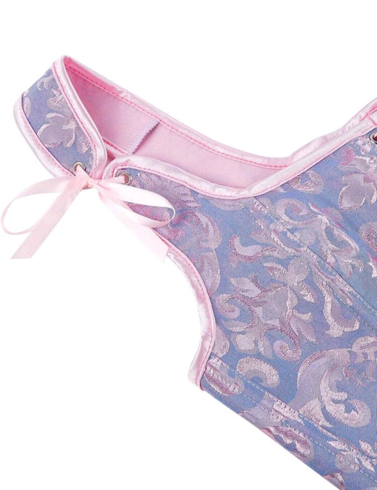 Baroque Jacquard Corset Top | Best Seller |