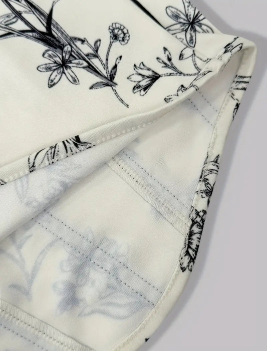 Black n White Corset top