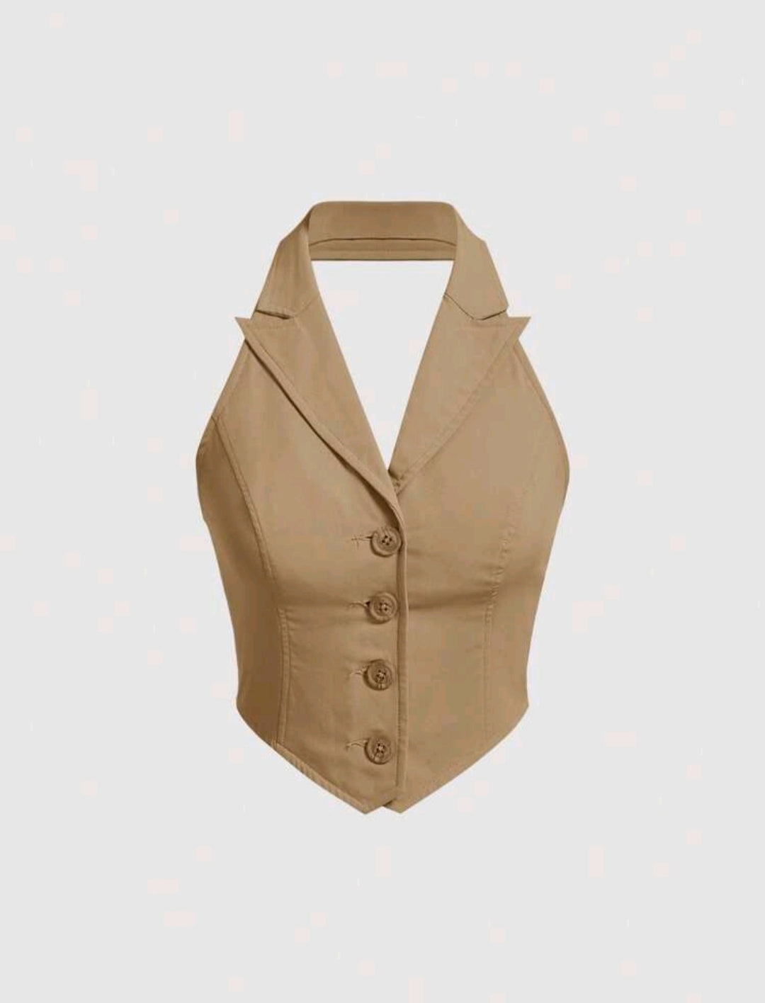Neutral Backless Vest