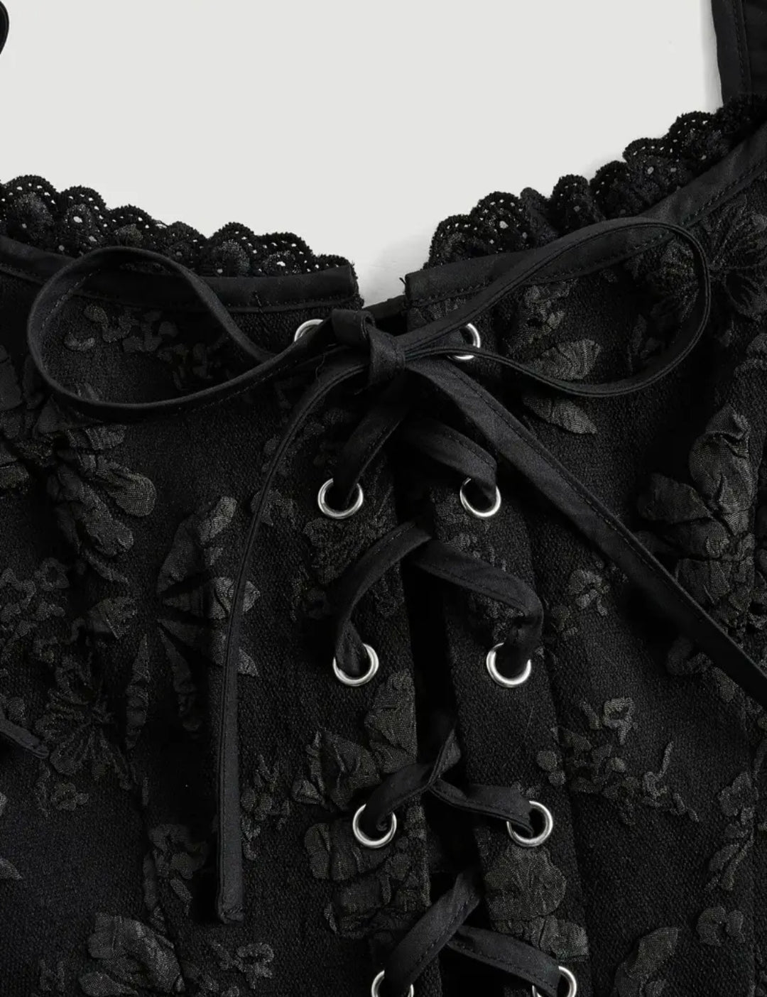 Black Lace Corset Top | BEST SELLER |