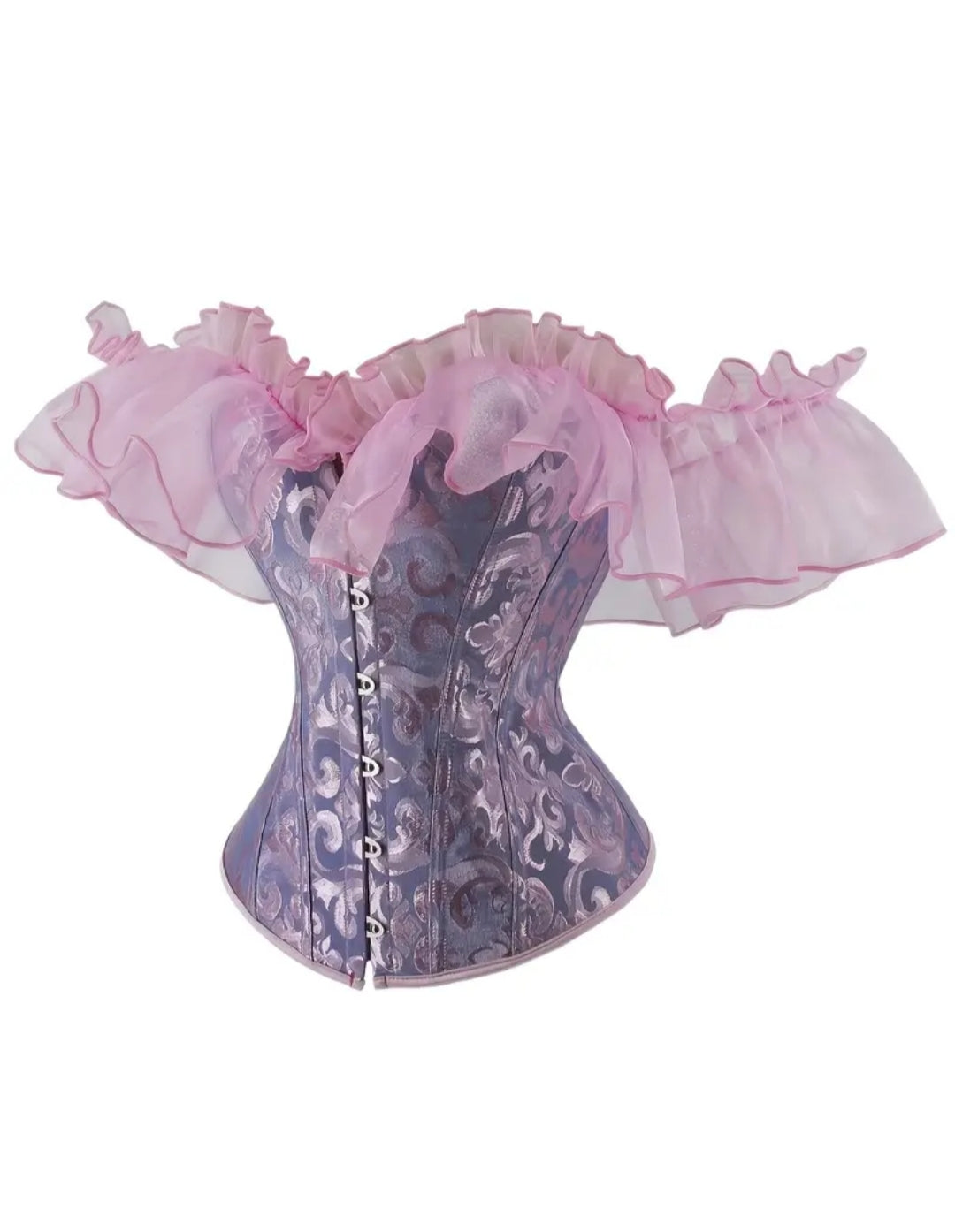 Frill Shoulder Corset