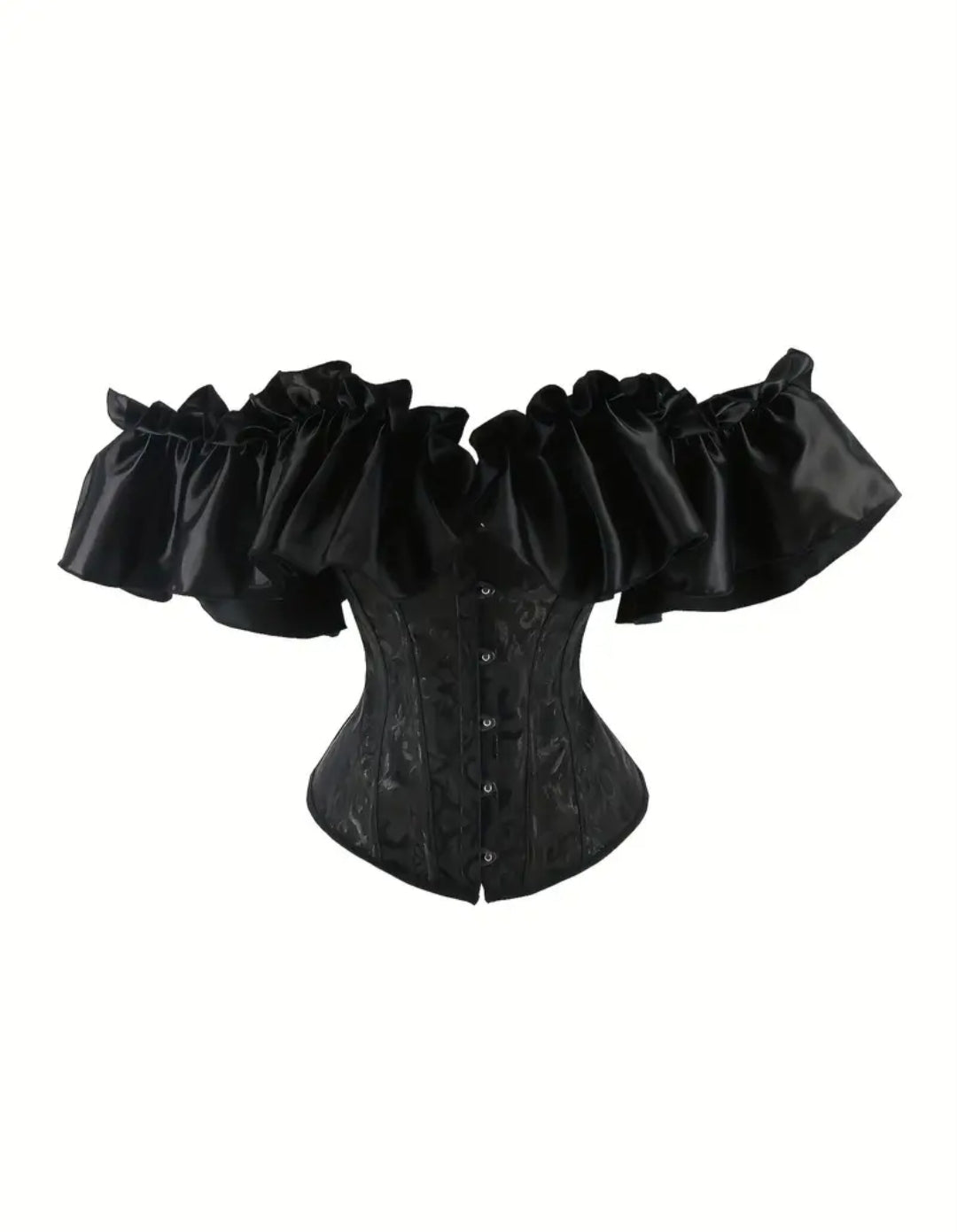 Frill Shoulder Corset