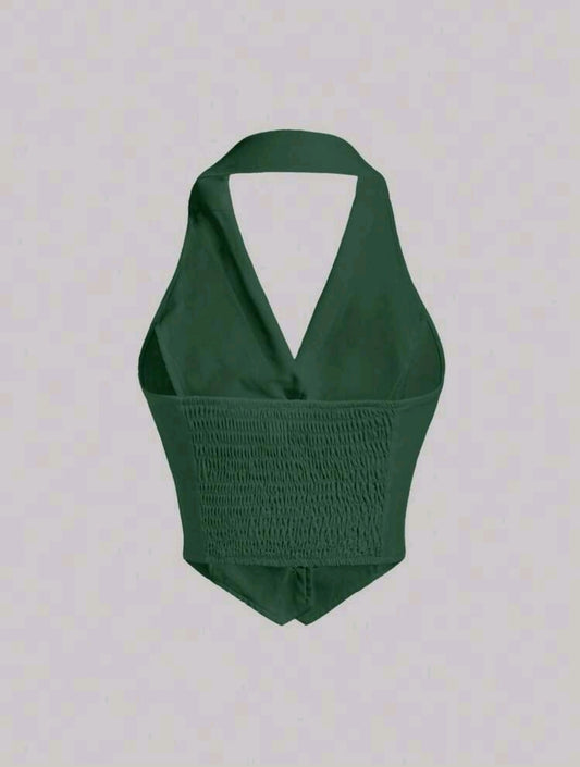 Colorful Backless Vest