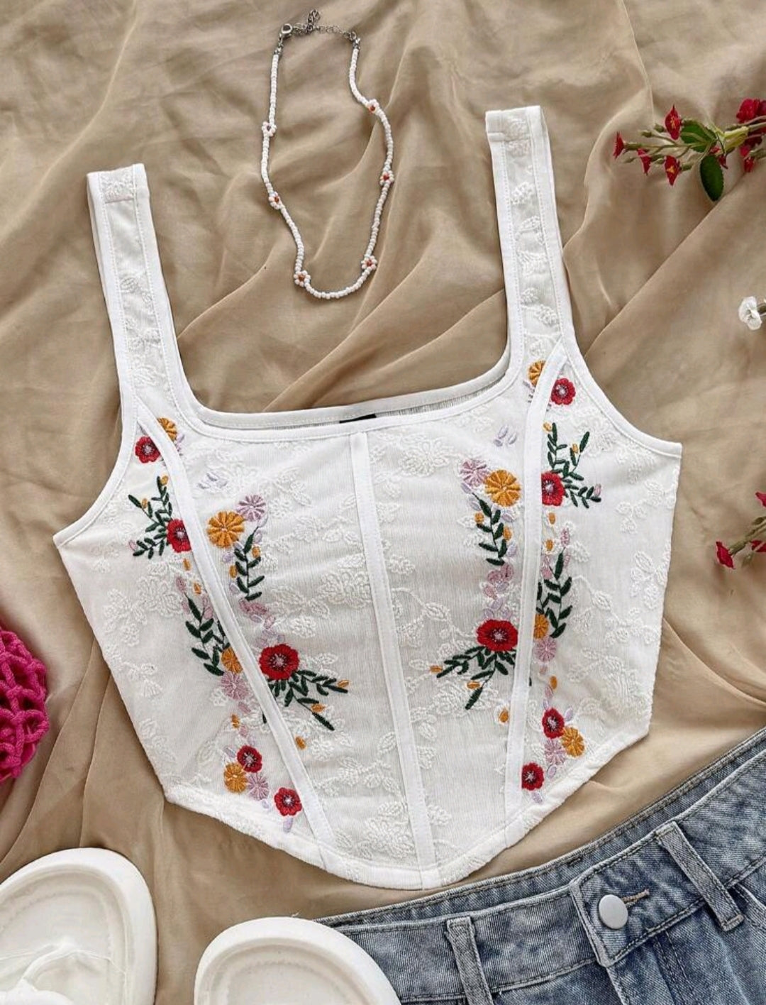 Floral Corset Top | Best Seller |