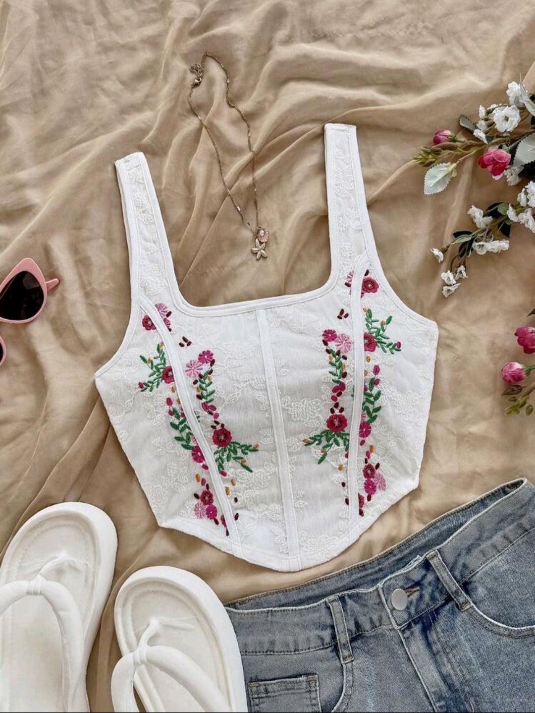 Floral Corset Top | Best Seller |